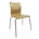 SILLA AMELIE, apilable, acero inoxidable, asiento laminado HPL, color natural - Imagen 1