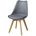 SILLA TORRE 4P, MADERA, GRIS - Imagen 1